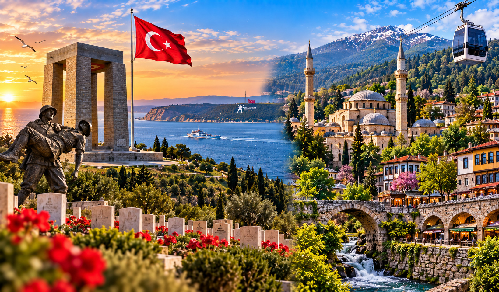 Çanakkale Şehitlikler & Bursa Turu