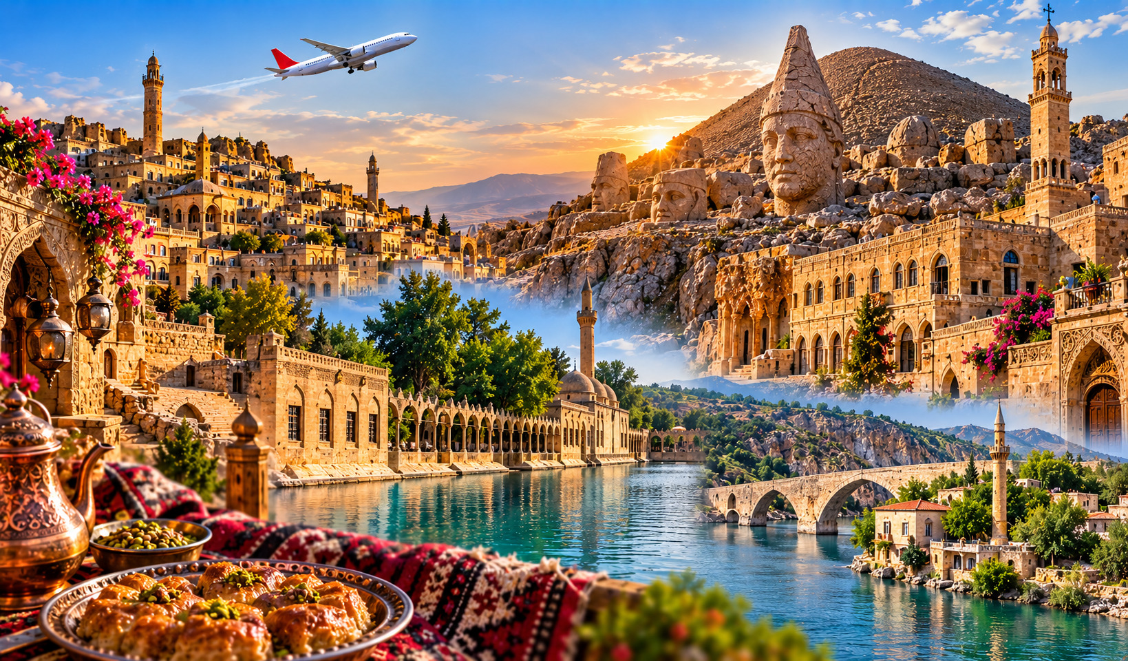 Uçaklı Güneydoğu Anadolu Turları